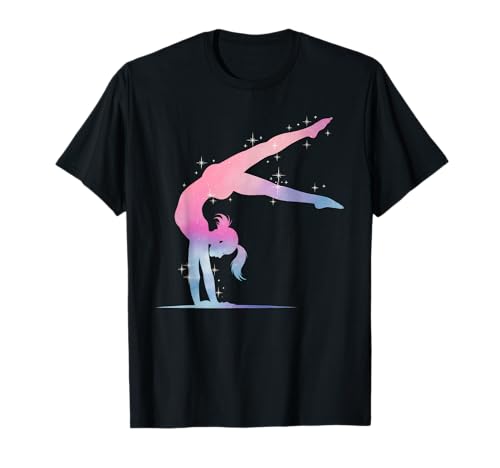 Gymnastik Geschenk Damen Mädchen Kinder Rhythmische Turnen T-Shirt Gymnastik Geschenk Damen Mädchen Kinder Rhythmische Turnen T-Shirt von Gymnastik Geschenke Mädchen Turnerin Akrobatik