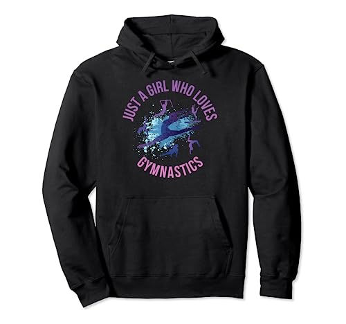 Just A Girl Who Loves Gymnastics Pullover Hoodie Just A Girl Who Loves Gymnastics Pullover Hoodie von Gymnastik Kleidung