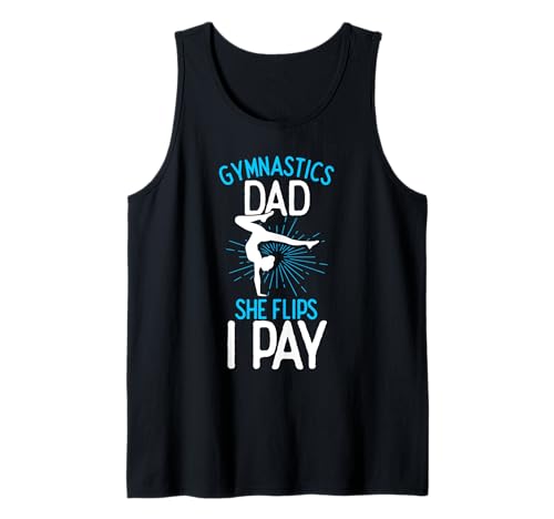 Herren Gymnastik Dad SHE Flips I Pay Gymnastics Dad Tank Top Herren Gymnastik Dad SHE Flips I Pay Gymnastics Dad Tank Top von Gymnastik Papa