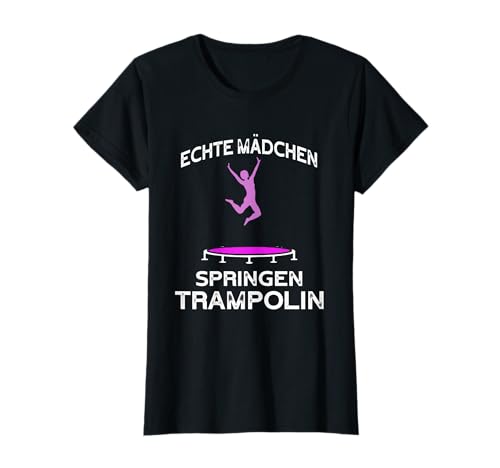 Echte Mädchen springen Gymnastik Trampolin Fitness T-Shirt Echte Mädchen springen Gymnastik Trampolin Fitness T-Shirt von Gymnastik Trampolin Sport Mädchen