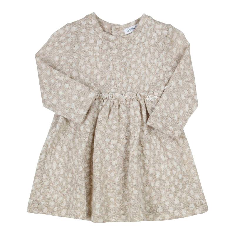 Gymp Kleid langarm mit Lurex Punkte von Gymp