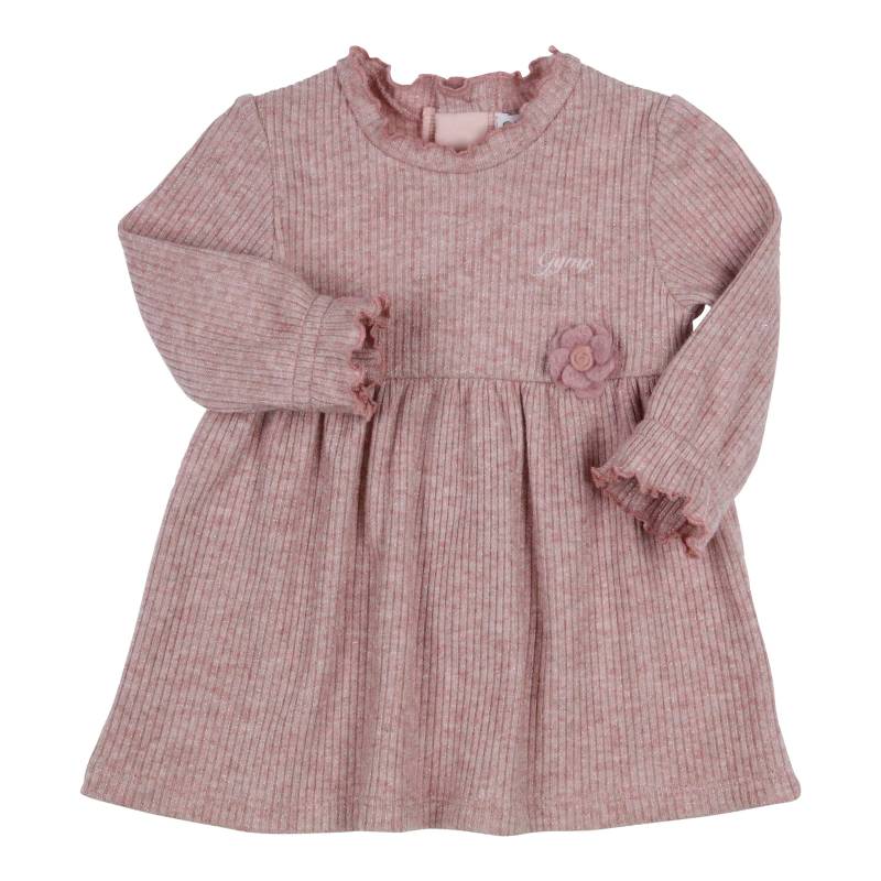 Gymp Strickkleid langarm mit Lurex Rippqualität von Gymp