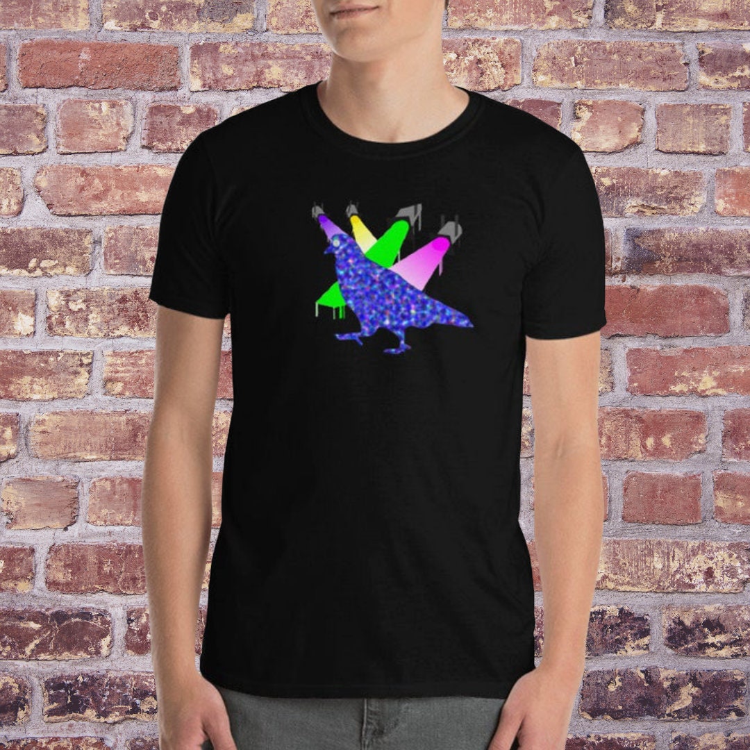 Tauben Spielen Ping Pong Kurz-Arm Unisex T-Shirt, Jam Band, Konzert Shirt, Musik Geschenk Für Ihn, Sie von GypsyBluegrassDesign