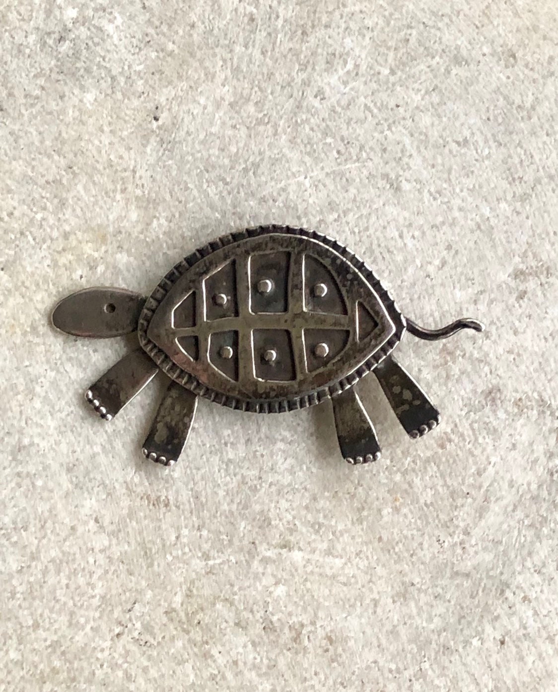 Sehr Cooler Sterling Silber Schildkröte Vintage Brosche Anhänger Sehr Cooler Sterling Silber Schildkröte Vintage Brosche Anhänger von GypsyRoadStudio