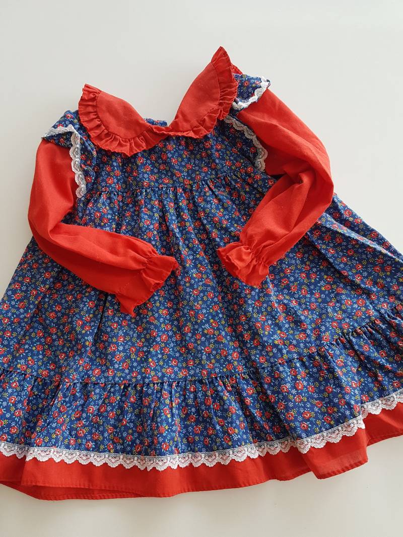 Retro 1970 Hippy Kleinkind Kleid Vintage Mädchen Kleidung Retro 1970 Hippy Kleinkind Kleid Vintage Mädchen Kleidung von GypsyandRabbit