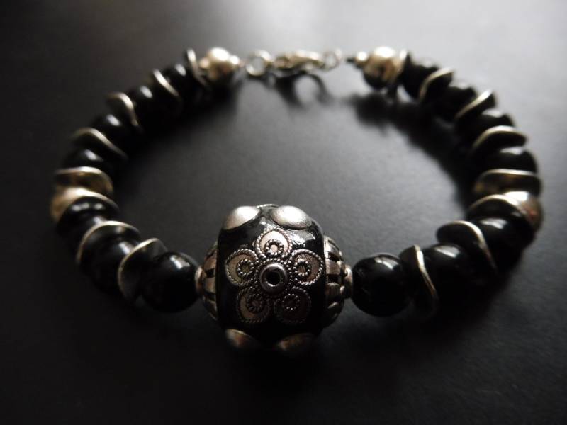Armband "Black Kashmir" Armband "Black Kashmir" von GypsysJourneyJewelry