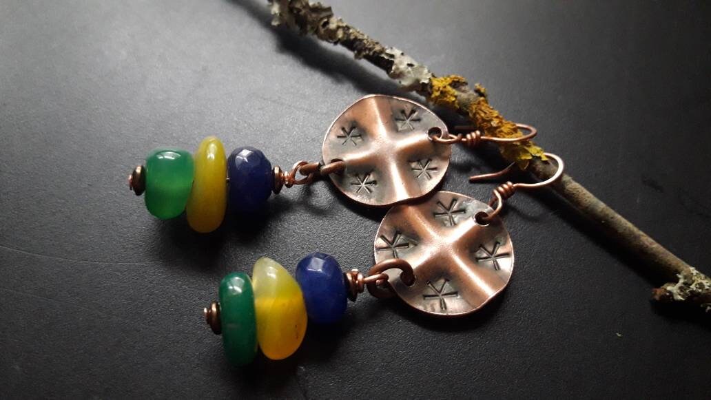Ohrringe "Colour Kitchen" von GypsysJourneyJewelry