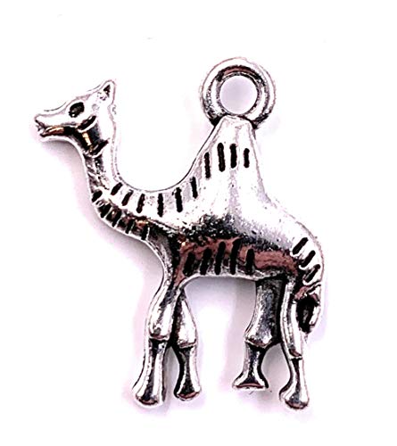 H-Customs Dromedar Kamer 1 Hocker Charm Anhänger Kettenanhänger Bastelbedarf Schmuck von H-Customs