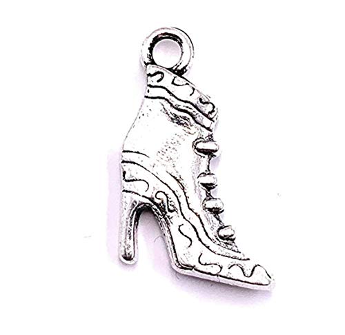 H-Customs High Heel Schuh klein Charm Anhänger Kettenanhänger Bastelbedarf Schmuck von H-Customs