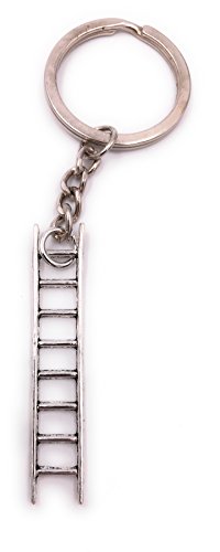 H-Customs Leiter Werkzeug Schlüsselanhänger Anhänger Silber aus Metall von H-Customs