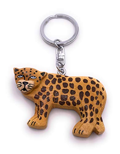 H-Customs Leopard Afrika Tier Holz Edel Handmade Schlüsselanhänger Anhänger H-Customs Leopard Afrika Tier Holz Edel Handmade Schlüsselanhänger Anhänger von H-Customs