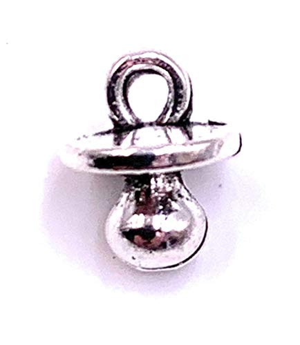 H-Customs Schnuller Baby Schnulli Anhänger Kettenanhänger Bastelbedarf Schmuck von H-Customs