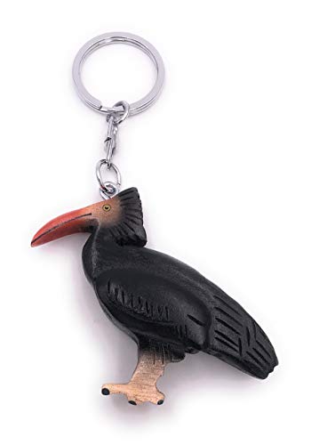 H-Customs Waldrapp Vogel Schwarzer Vogel Holz Edel Handmade Schlüsselanhänger Anhänger H-Customs Waldrapp Vogel Schwarzer Vogel Holz Edel Handmade Schlüsselanhänger Anhänger von H-Customs