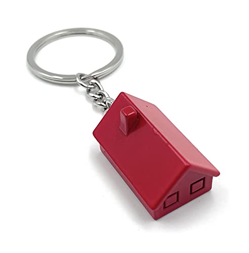 H-Customs Wohnhaus Haushälfte Haus rot Schlüsselanhänger Anhänger von H-Customs