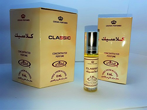 Al-Rehab Klassische Box mit 6 x 6 ml Parfümöl von Al-Rehab