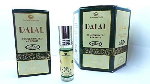 Al-Rehab Dalal-Box mit Parfümöl, 6 x 6 ml von Al-Rehab