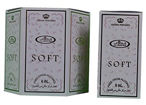 al-rehab Soft Box Of 6 X 6 ml Parfum Öl – Direkt von Al Rehab UK Distributor von Al-Rehab