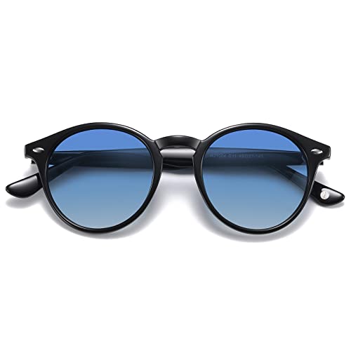 H HELMUT JUST Sonnenbrille Herren Damen Rund Retro Polarisierte Linse Verspiegelte oder Getönte Gläser Leichter TR90 Rahmen Acetatbügel H HELMUT JUST Sonnenbrille Herren Damen Rund Retro Polarisierte Linse Verspiegelte oder Getönte Gläser Leichter TR90 Rahmen Acetatbügel von H HELMUT JUST