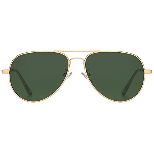 H HELMUT JUST Sonnenbrille Herren Pilotenbrille Damen Unisex Polarisiert mit UV400-Schutz Retro Groß Klassisch Ultraleicht (C3) H HELMUT JUST Sonnenbrille Herren Pilotenbrille Damen Unisex Polarisiert mit UV400-Schutz Retro Groß Klassisch Ultraleicht (C3) von H HELMUT JUST