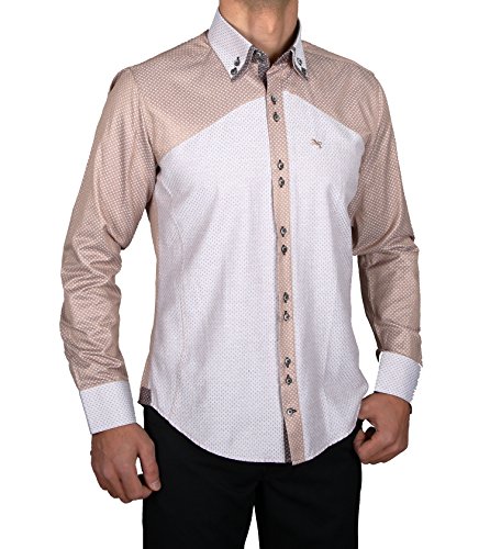 HK Mandel Besonderes Designer Hemd für Herren Slim Fit Größe XL von H K Mandel