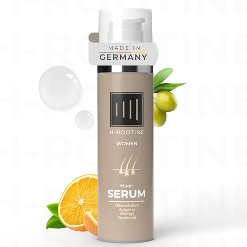 H-ROOTINE Haarwachstum Serum Frauen (75ml) - Anti Hair Loss & Haarwuchsmittel für Damen - Haarserum für Wachstum & Haarwachstum beschleunigen - Veganes Hair Growth Serum von H-ROOTINE