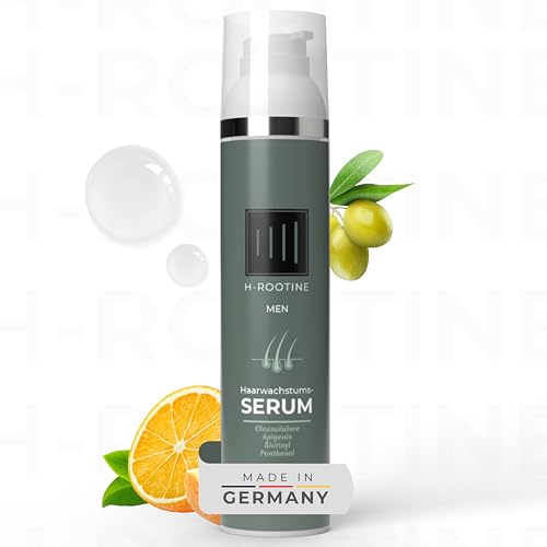 H-ROOTINE Haarserum für Männer (100ml) • Haarwuchsmittel Männer • Stoppt erblich & hormonell bedingten Haarausfall* • Fördert Haarwachstum H-ROOTINE Haarserum für Männer (100ml) • Haarwuchsmittel Männer • Stoppt erblich & hormonell bedingten Haarausfall* • Fördert Haarwachstum von H-ROOTINE