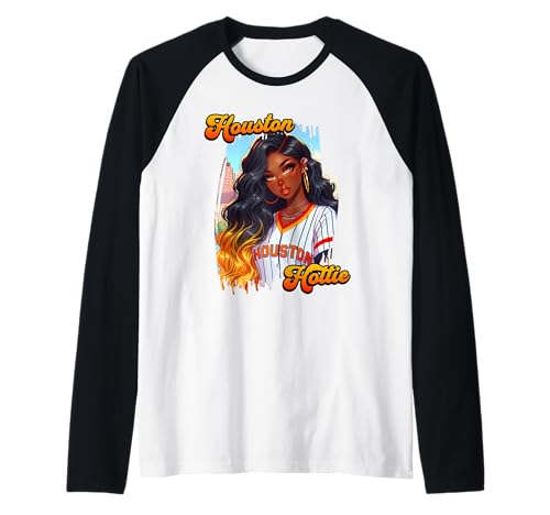 H-Town Houston Girl I Love Houston Hottie für Damen Raglan H-Town Houston Girl I Love Houston Hottie für Damen Raglan von H-Town Hottie Houston Pride Houston Texas Souvenir