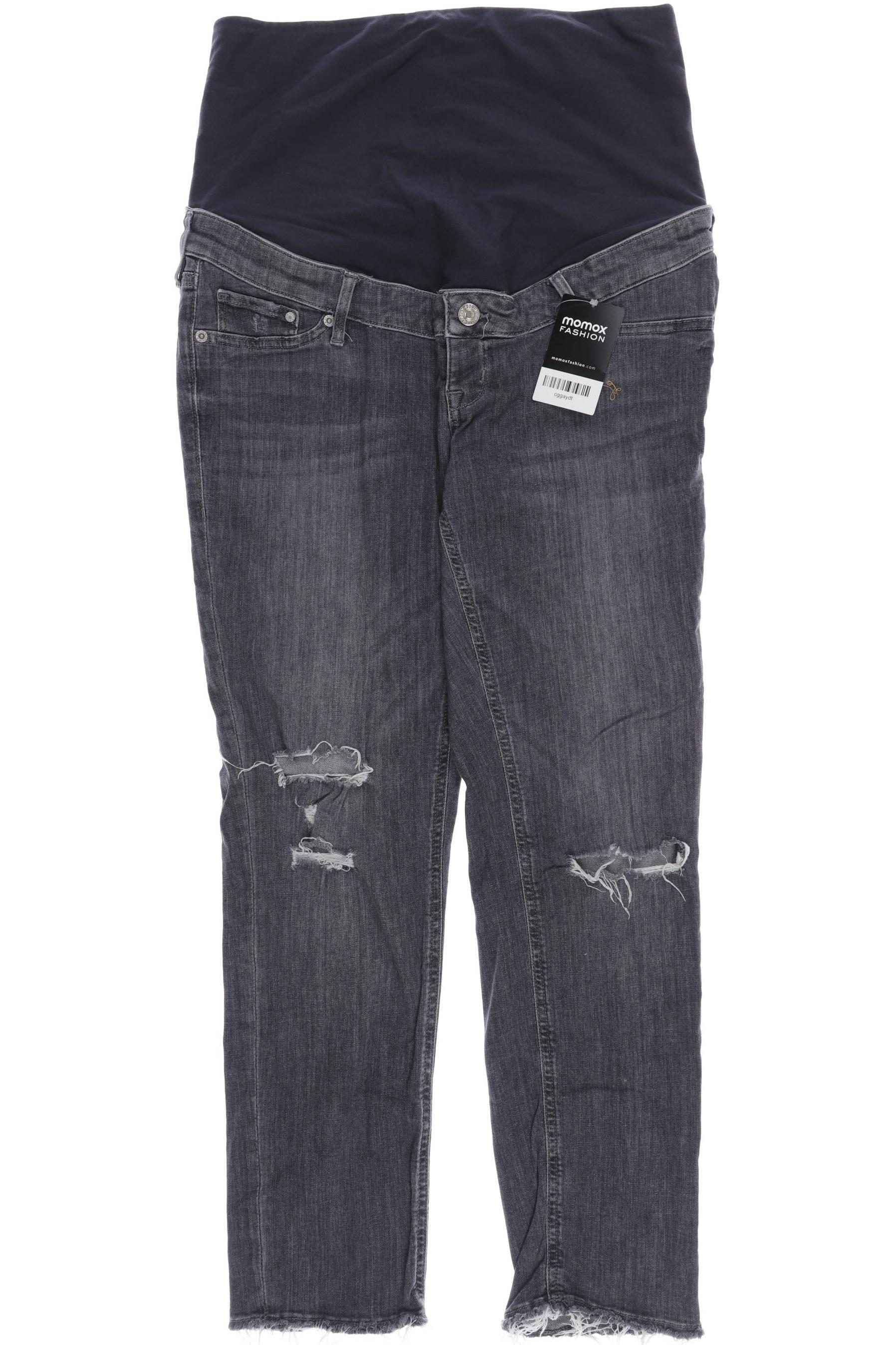 H&M Mama Damen Jeans, grau von H&M Mama