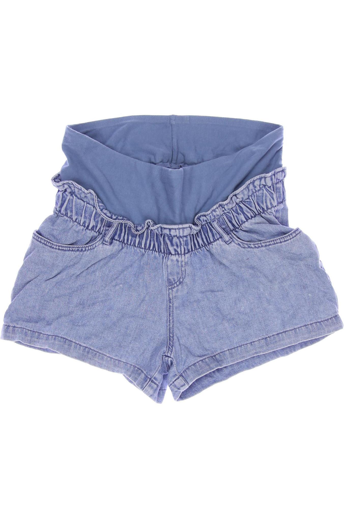 H&M Mama Damen Shorts, blau von H&M Mama