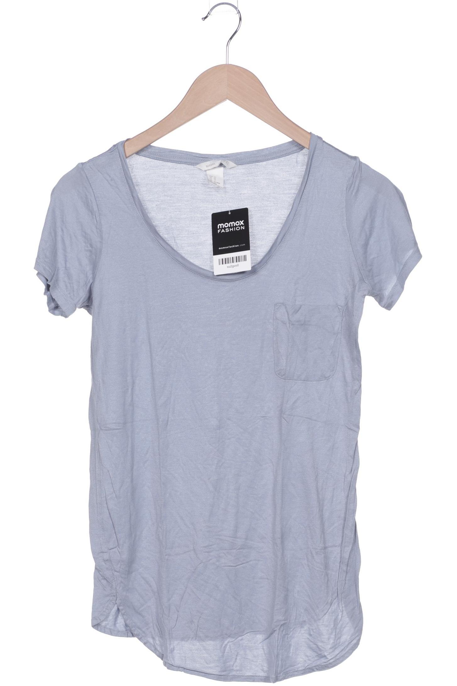 H&M Mama Damen T-Shirt, blau von H&M Mama