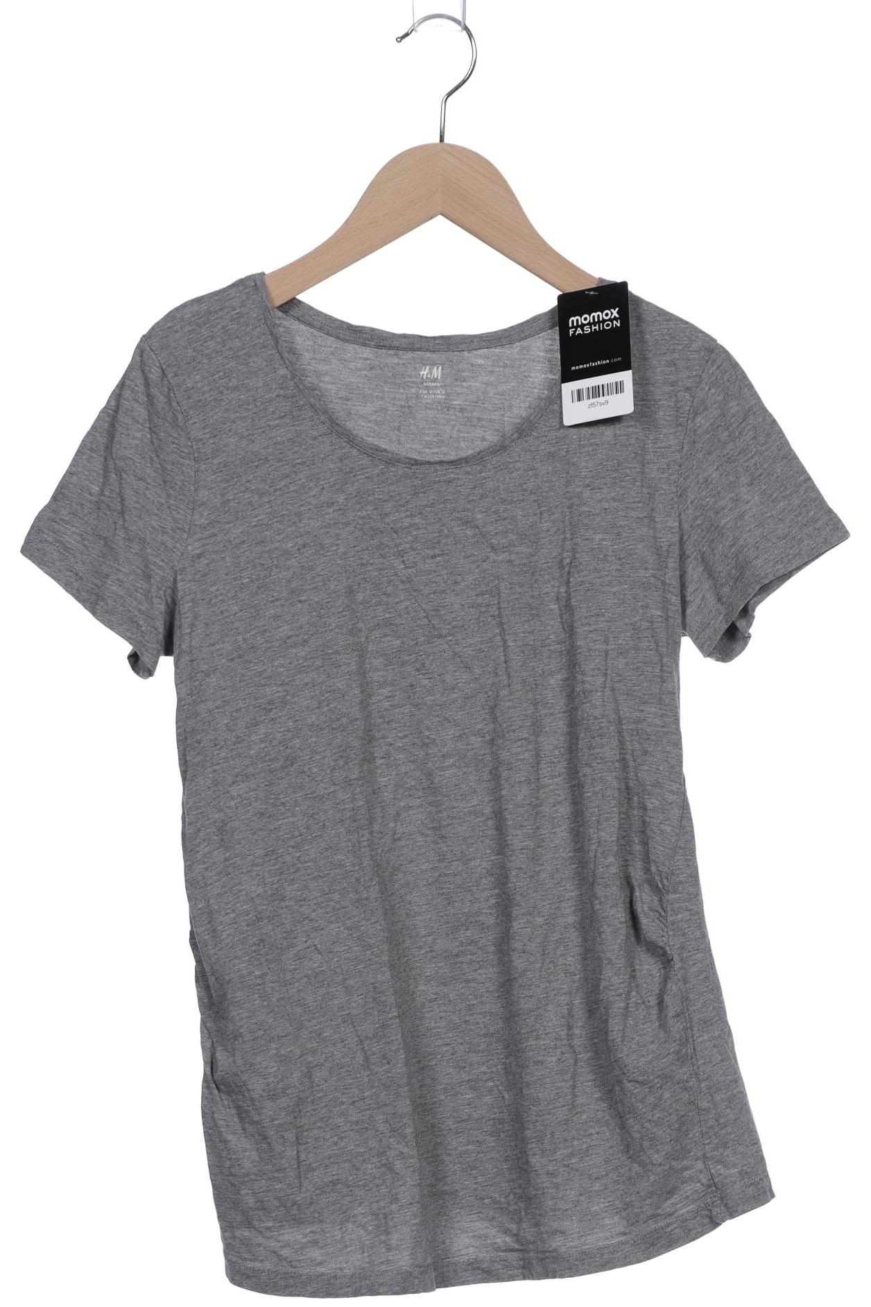 H&M Mama Damen T-Shirt, grau von H&M Mama