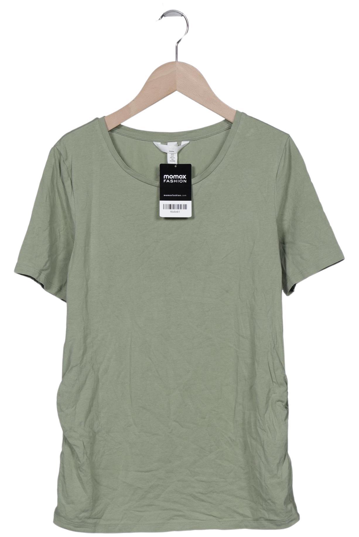 H&M Mama Damen T-Shirt, grün, Gr. 36 von H&M Mama