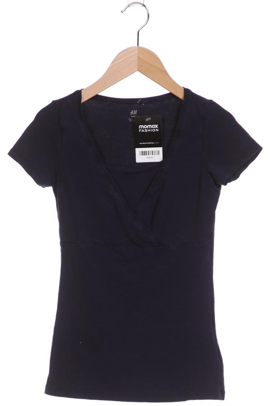 H&M Mama Damen T-Shirt, marineblau von H&M Mama