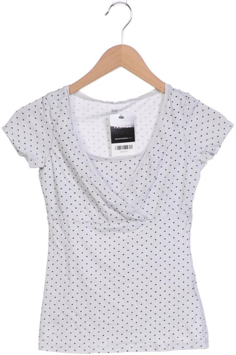 H&M Mama Damen T-Shirt, weiß von H&M Mama