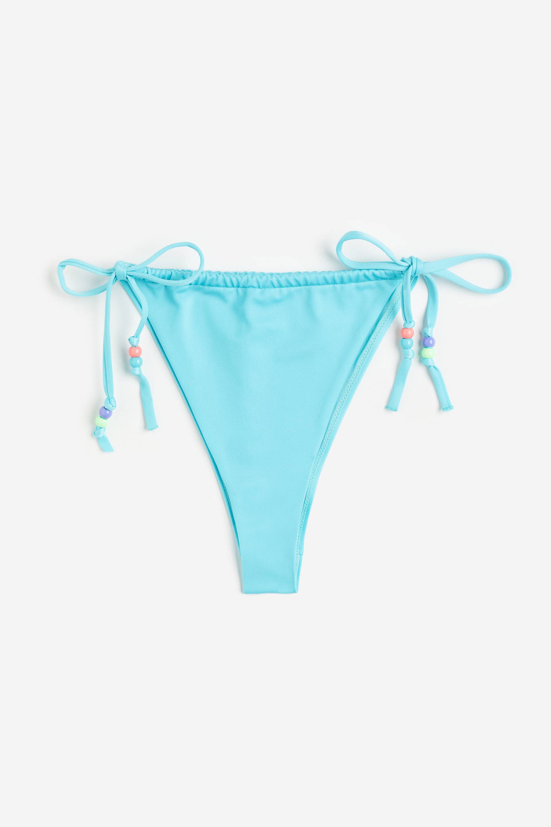 H&M Bikinihose Brazilian Türkis, Bikini-Unterteil in Größe XL. Farbe: Turquoise von H&M