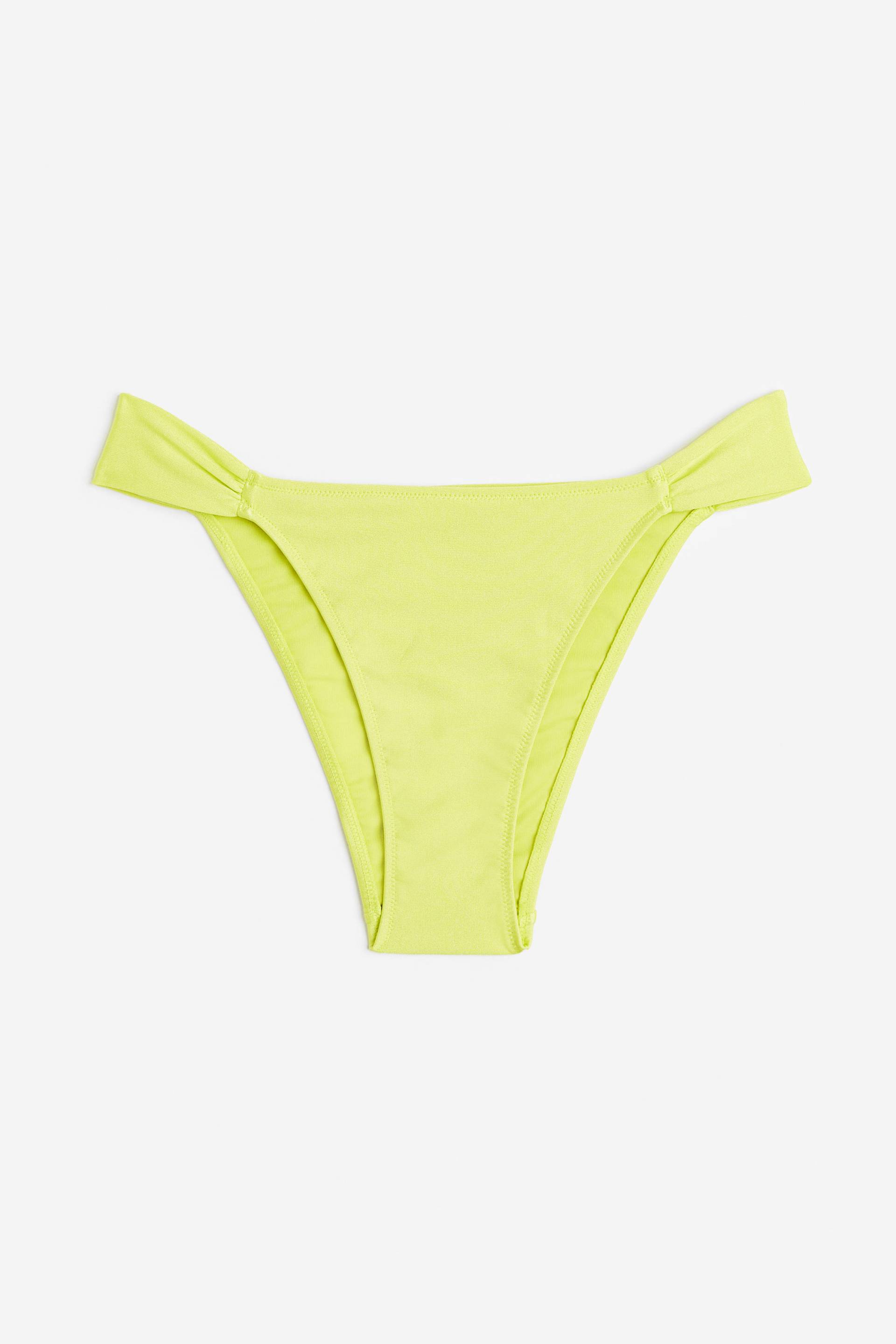 H&M Bikinihose Tanga Gelb, Bikini-Unterteil in Größe 50. Farbe: Yellow von H&M