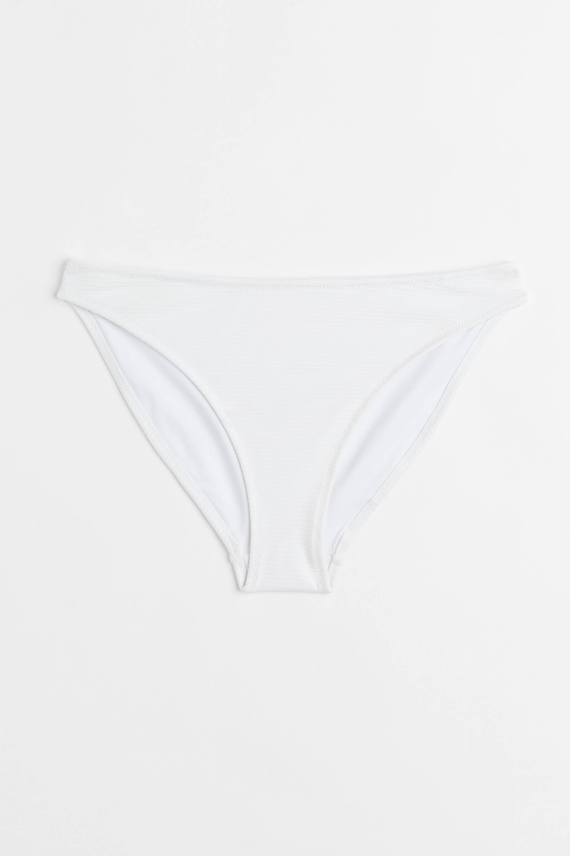 H&M Bikinihose Weiß, Bikini-Unterteil in Größe 38. Farbe: White 088 von H&M