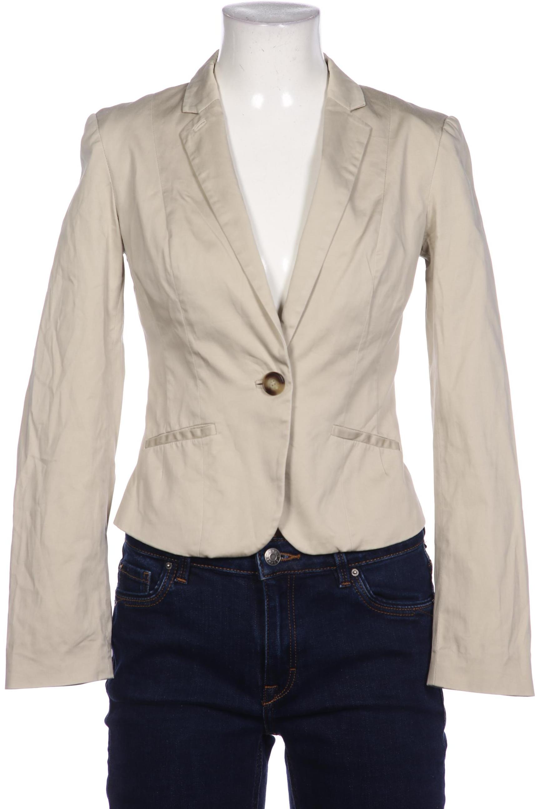 H&M Damen Blazer, beige von H&M