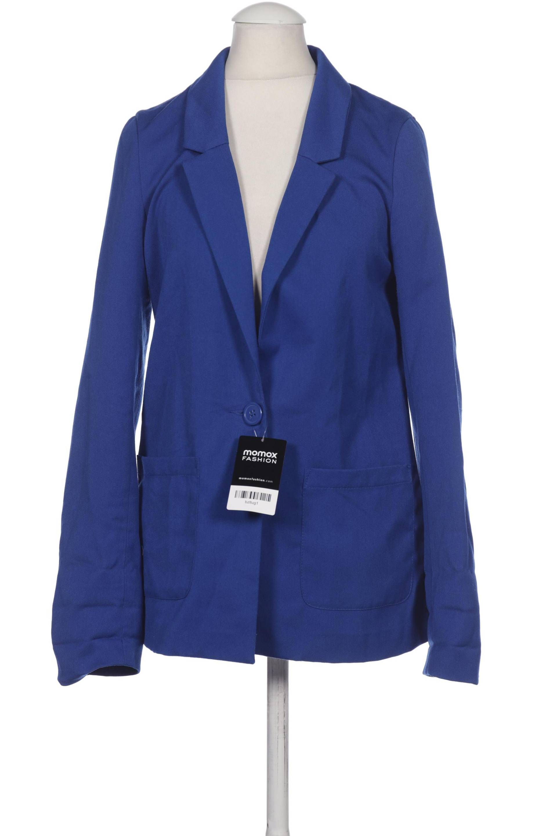 H&M Damen Blazer, blau, Gr. 34 von H&M