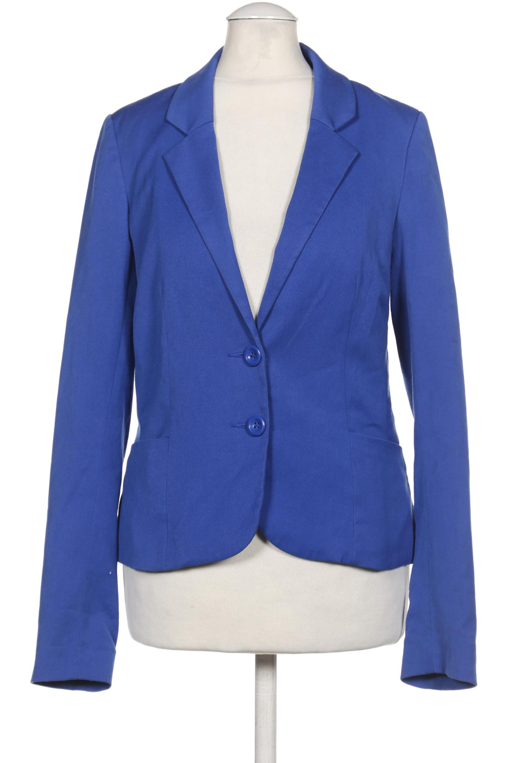 H&M Damen Blazer, blau von H&M