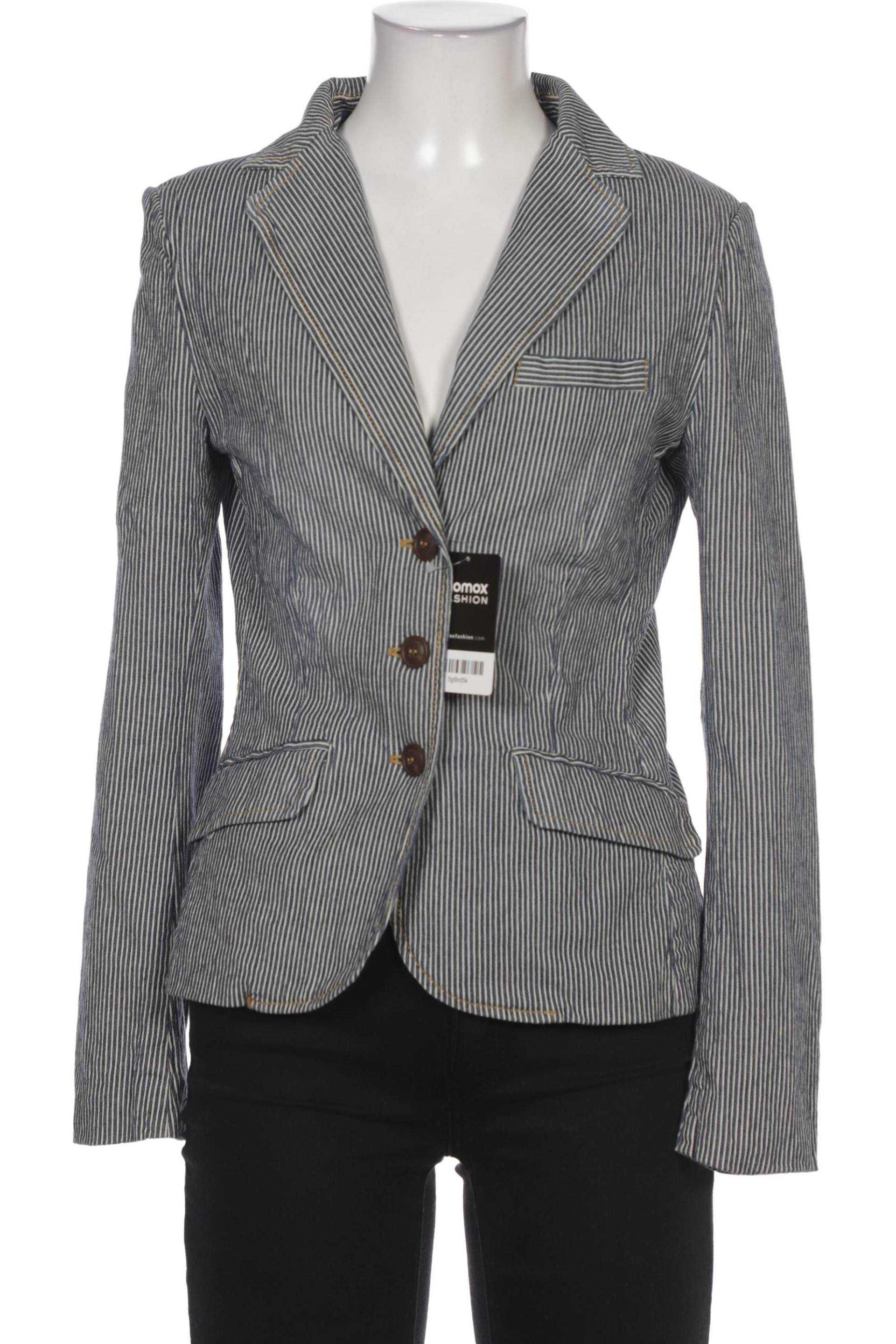 H&M Damen Blazer, blau von H&M