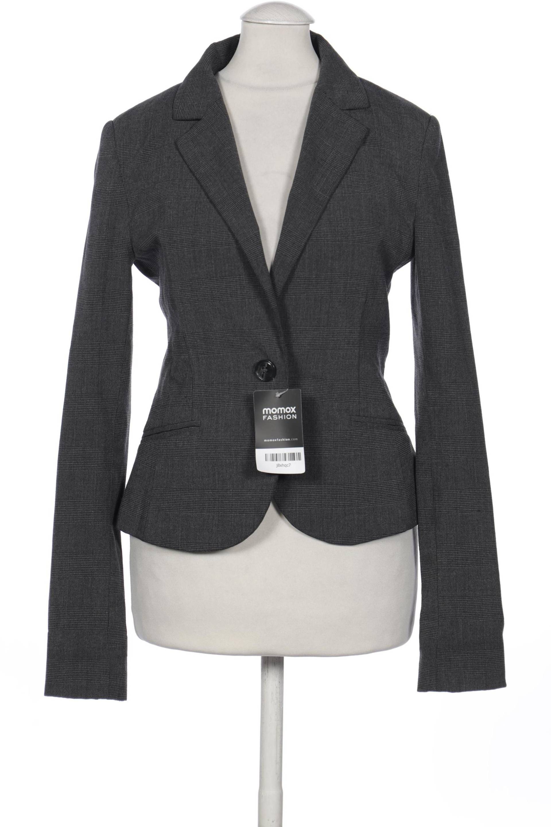 H&M Damen Blazer, grau von H&M