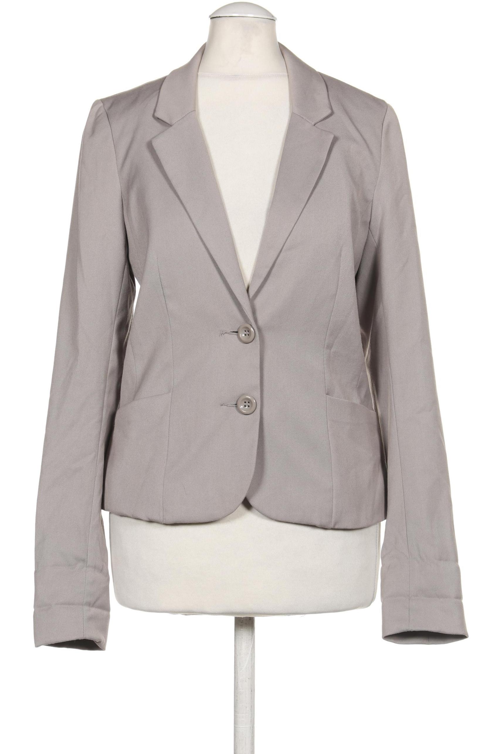 H&M Damen Blazer, grau von H&M