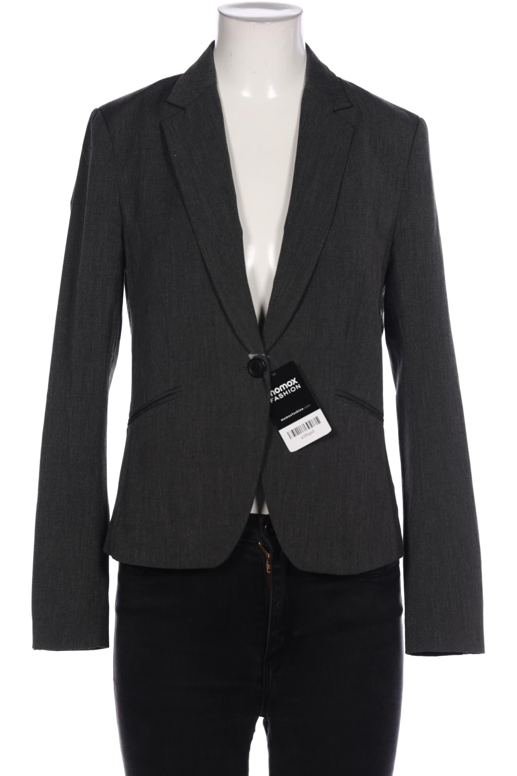 H&M Damen Blazer, grau von H&M