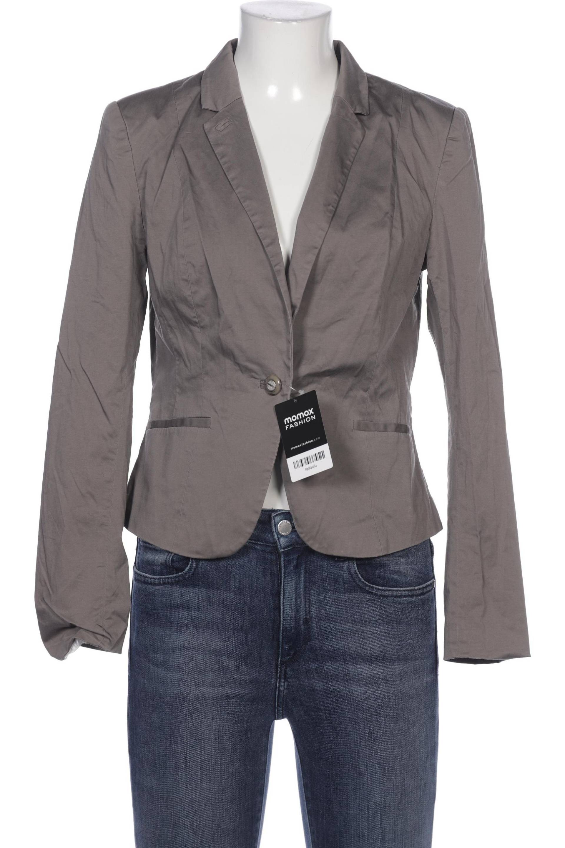 H&M Damen Blazer, grau von H&M