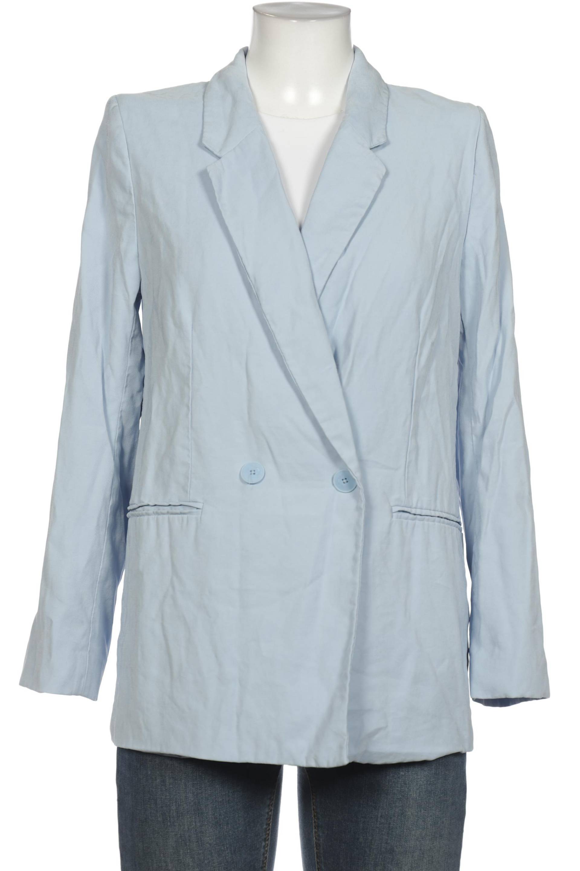 H&M Damen Blazer, hellblau von H&M