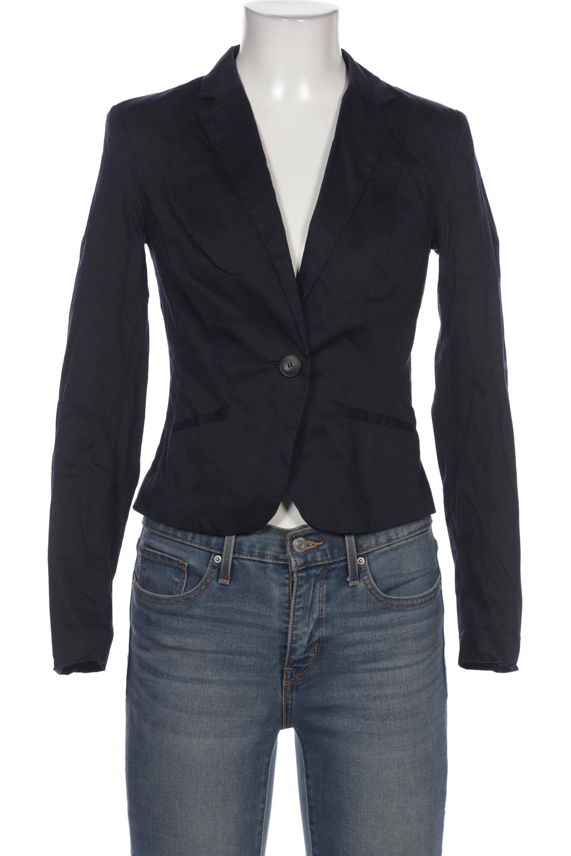 H&M Damen Blazer, marineblau von H&M