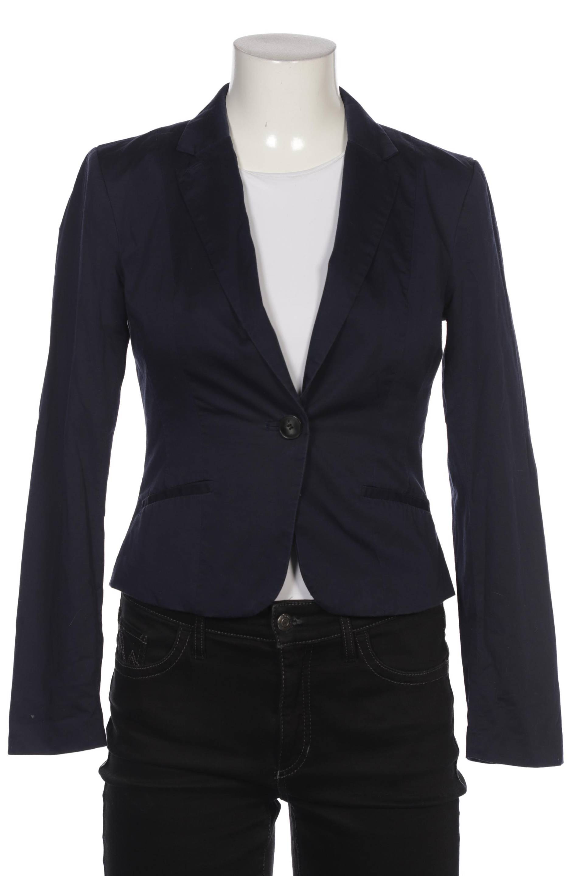 H&M Damen Blazer, marineblau von H&M