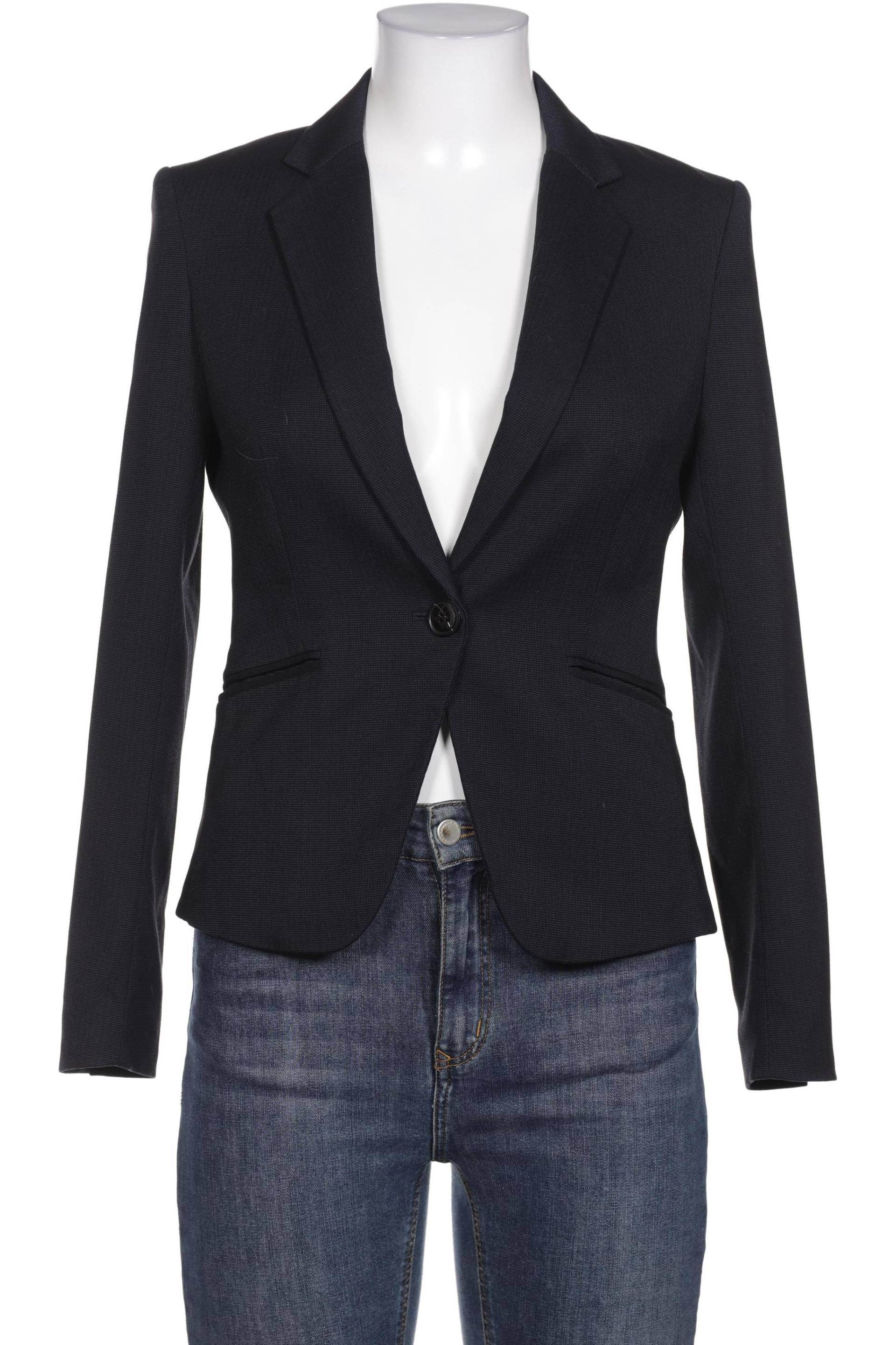 H&M Damen Blazer, marineblau von H&M