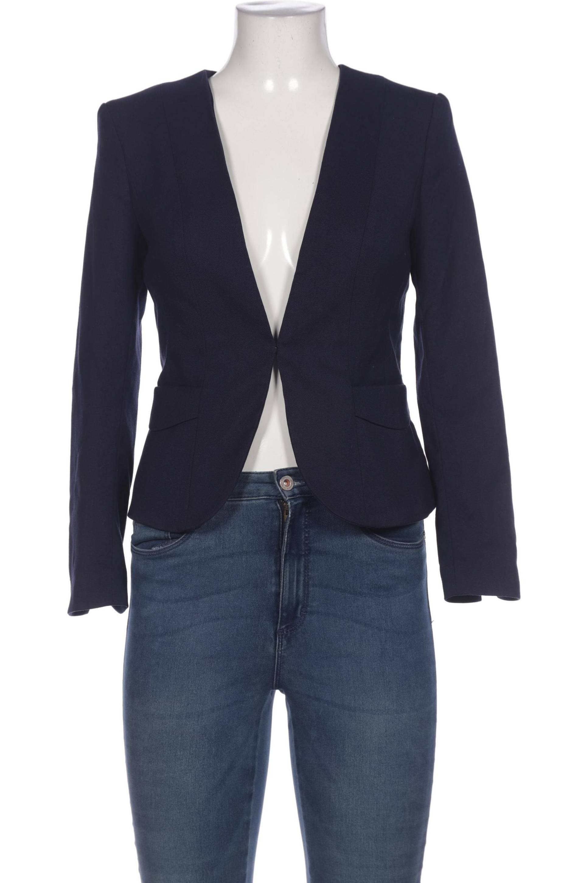 H&M Damen Blazer, marineblau von H&M